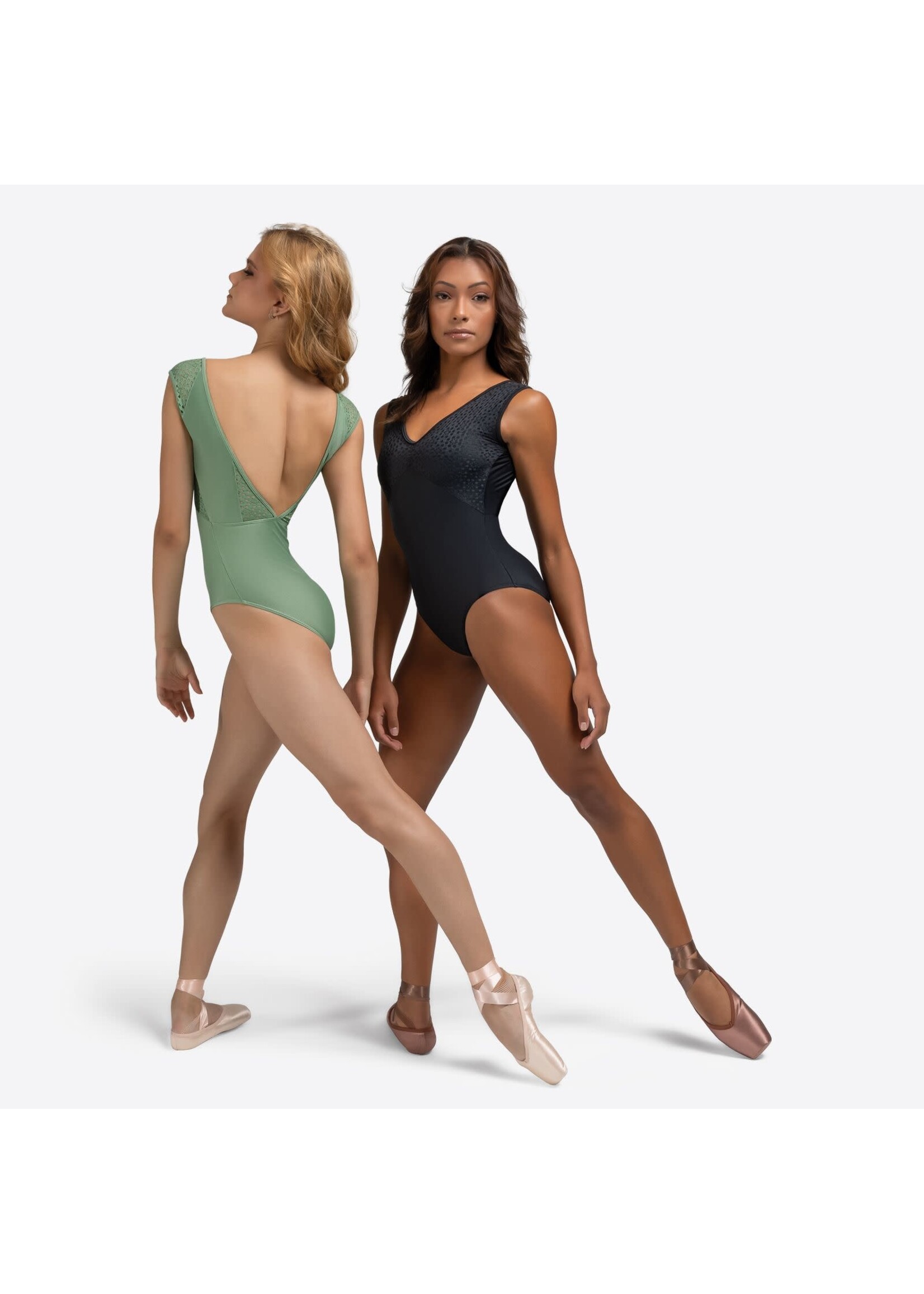 So Danca So Danca RDE-2566 Constance Adult Tank V Front and Back Leotard