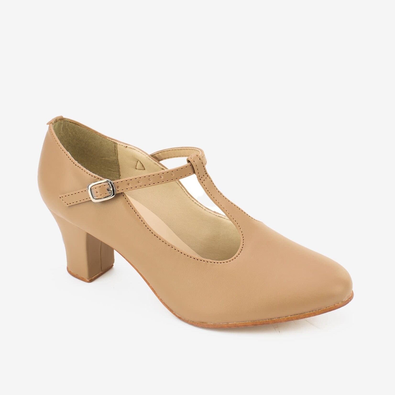 So Danca CH40 2" Leather T-Strap Character Shoe