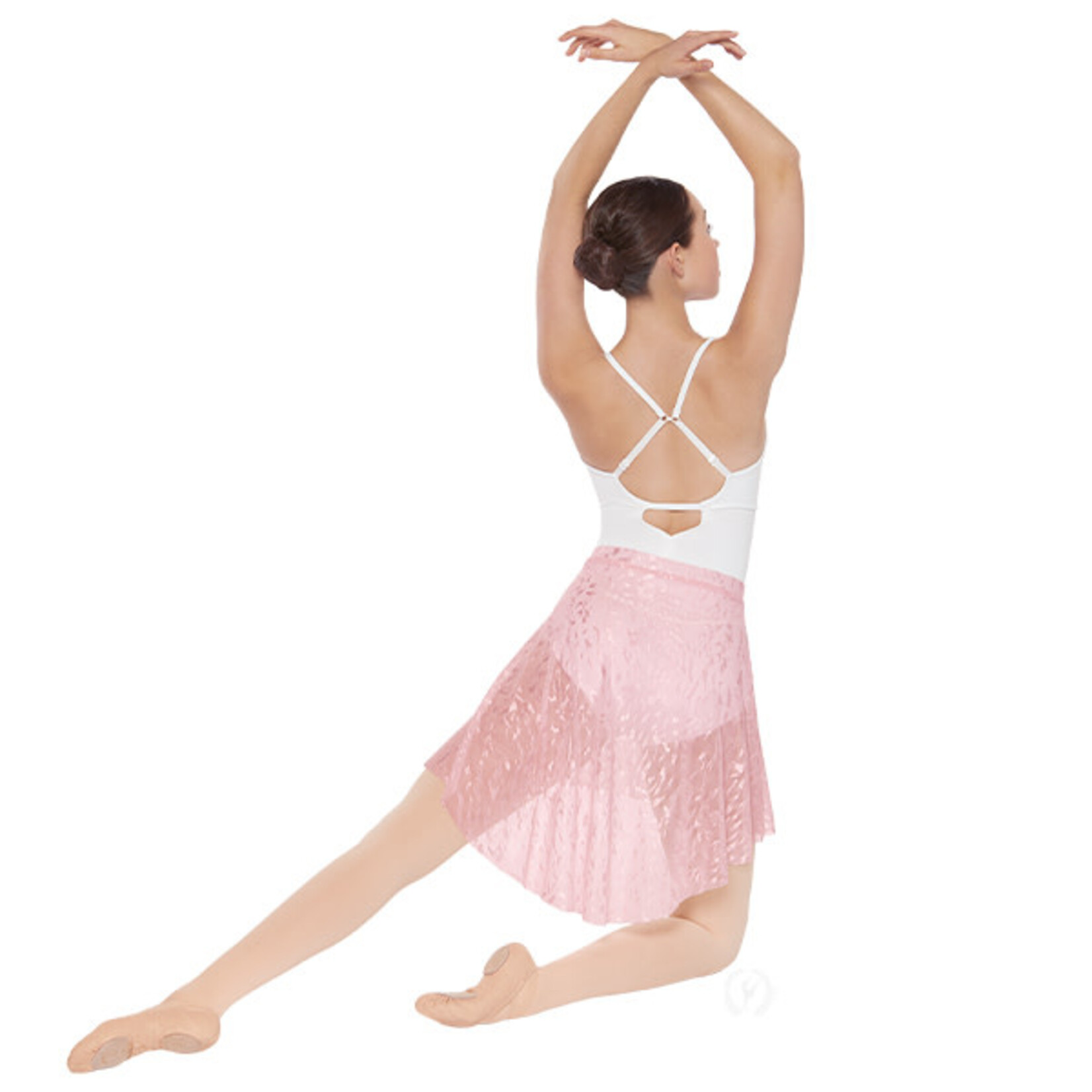 Eurotard 78985 Adult Impression Mesh Dramatic High-Low Skirt