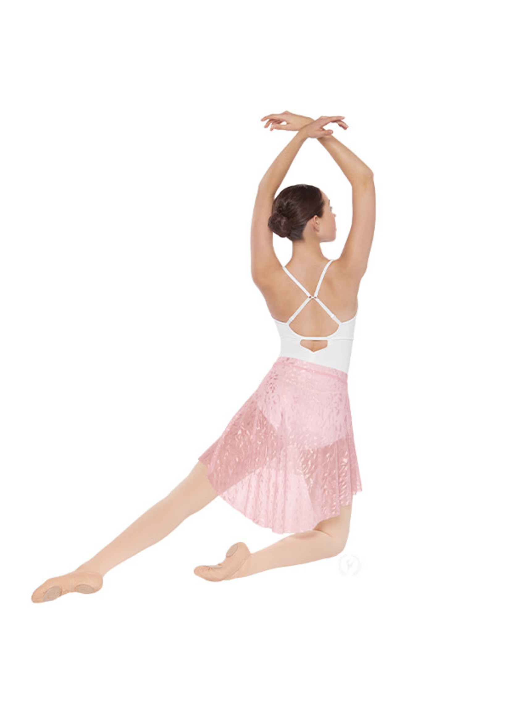 Eurotard Eurotard 78985 Adult Impression Mesh Dramatic High-Low Skirt