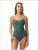 Suffolk Pointe Company Suffolk 2537A Emma Adult Camisole Leotard with Princess Seams