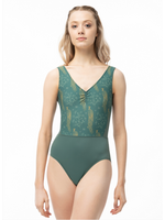 Suffolk Pointe Company Suffolk 2538A Emma Adult Pinch Front Tank Leotard