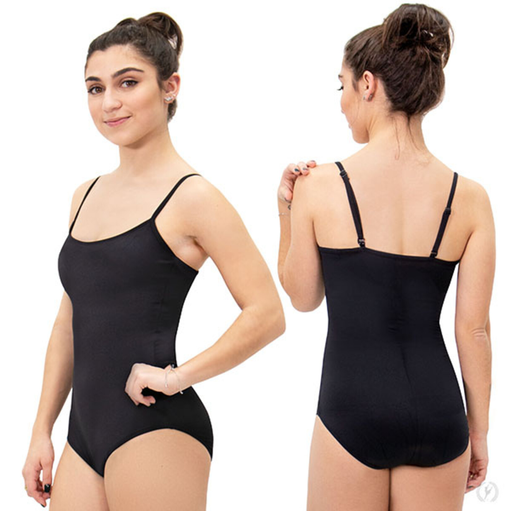 Eurotard 4488 Microfiber Adjustable Strap Cami Leotard with Built-in-Bra