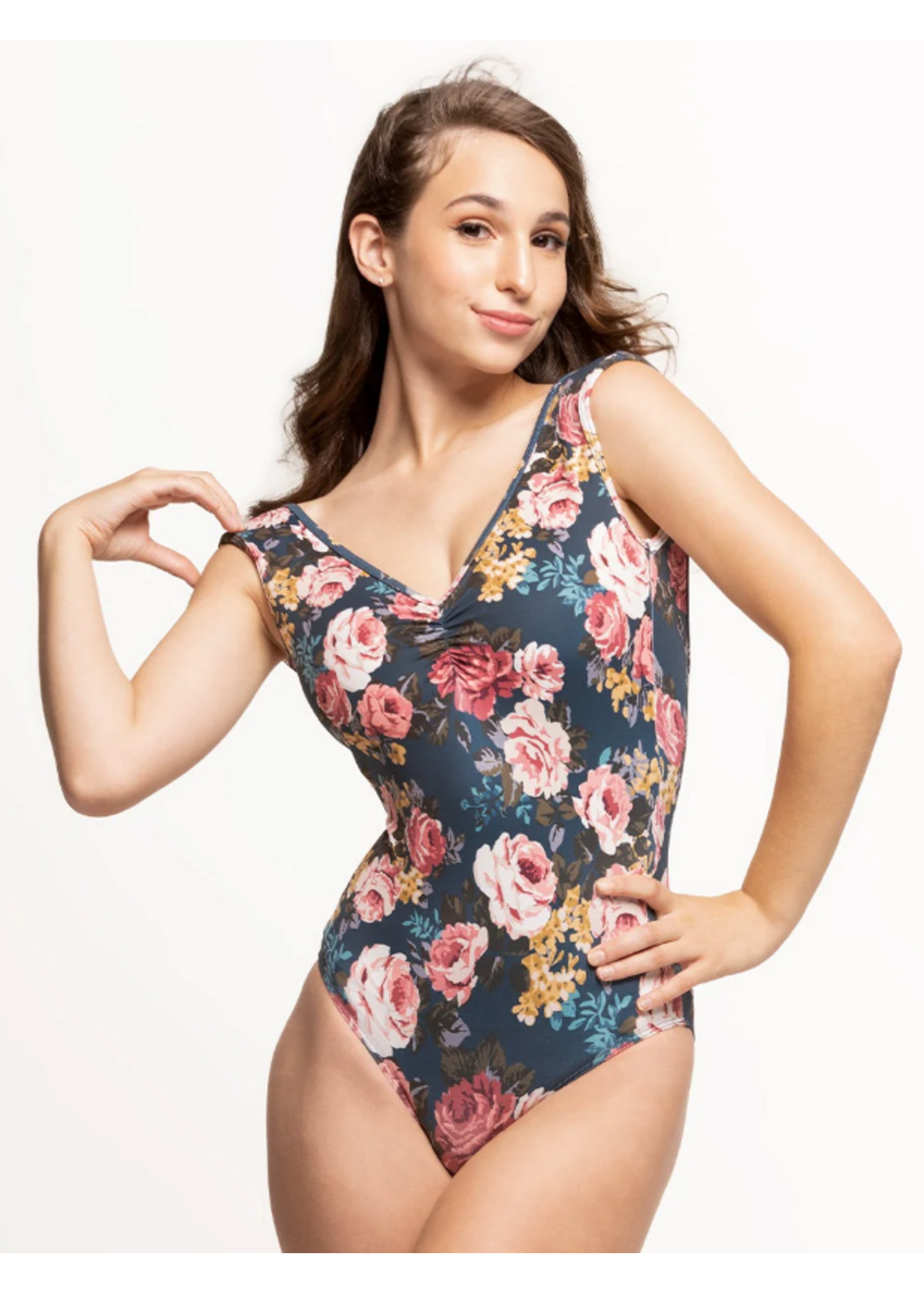 Eleve Eleve Stella Adult Pinch Front Tank Leotard