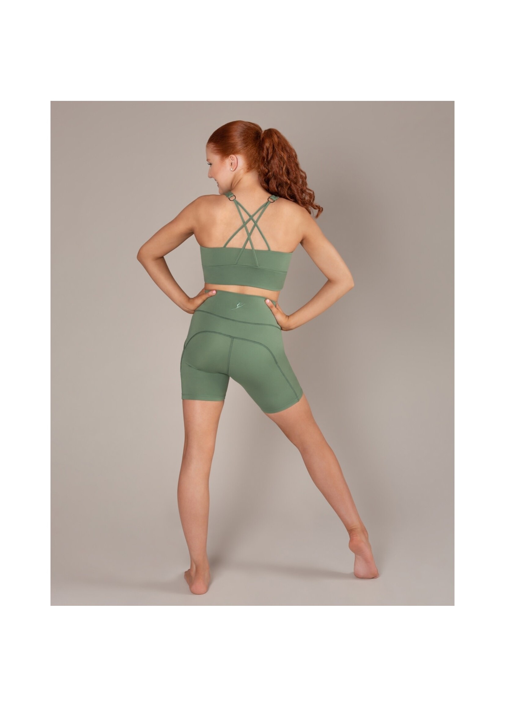 Energetiks Energetiks Elysia Zip Crop Top