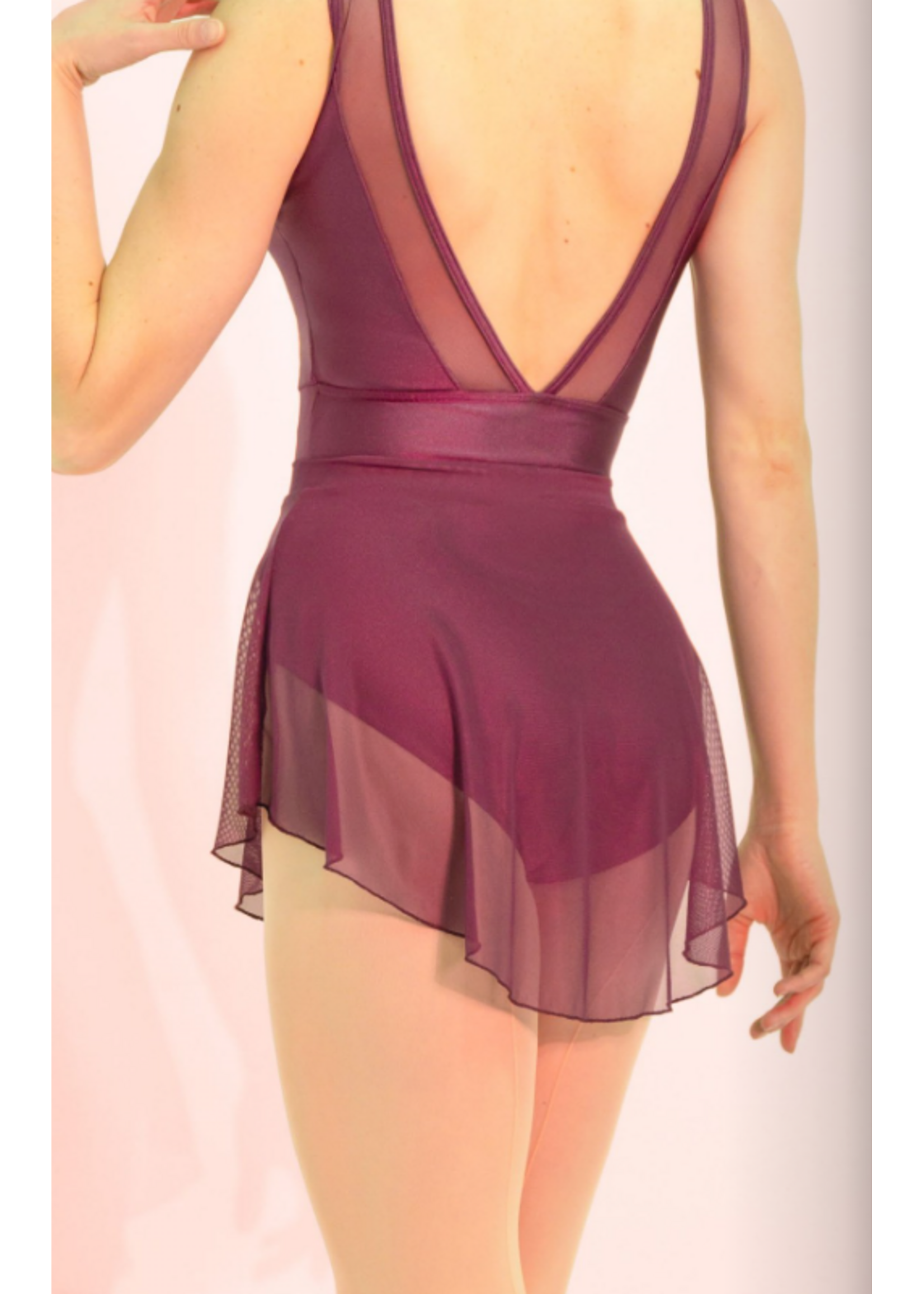 So Danca So Danca TP10 Maria Mesh Pull On Skirt