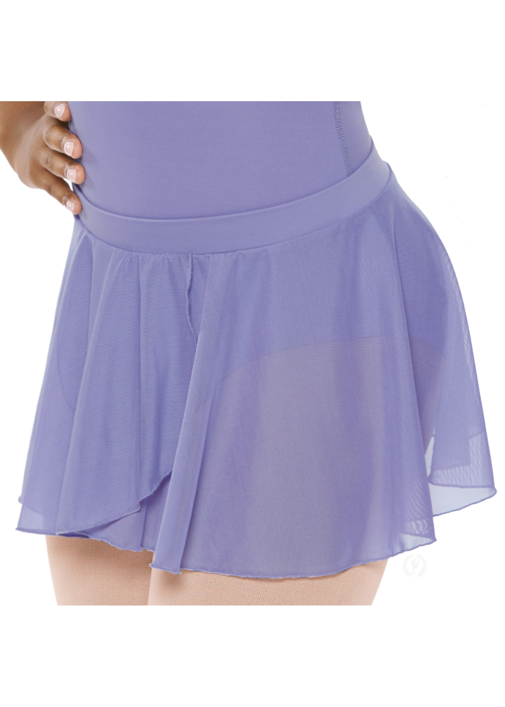 Eurotard Eurotard 41127C Child Mesh Mock Wrap Pull On Skirt