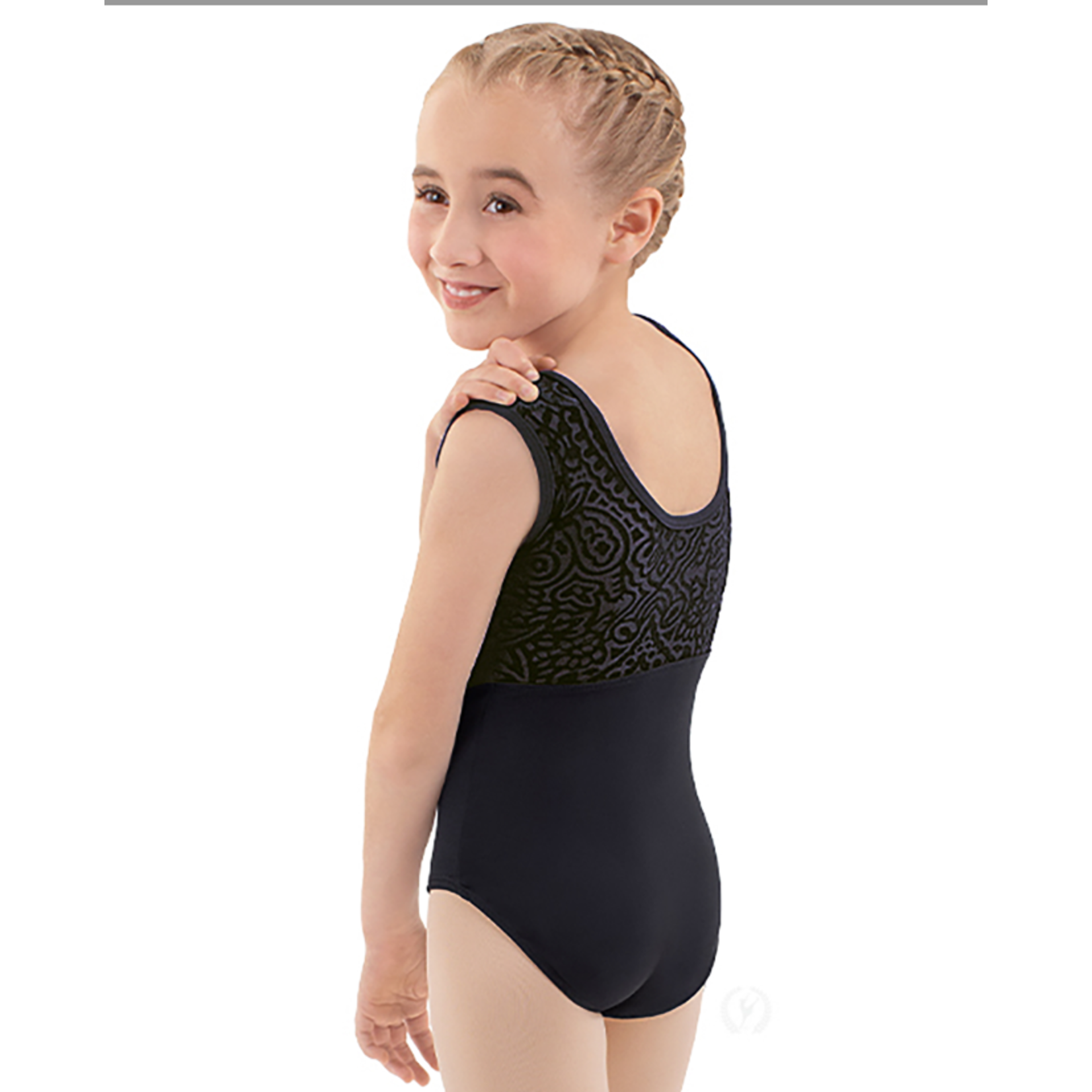 Eurotard 38586C Child Velvet Couture Tank Leotard
