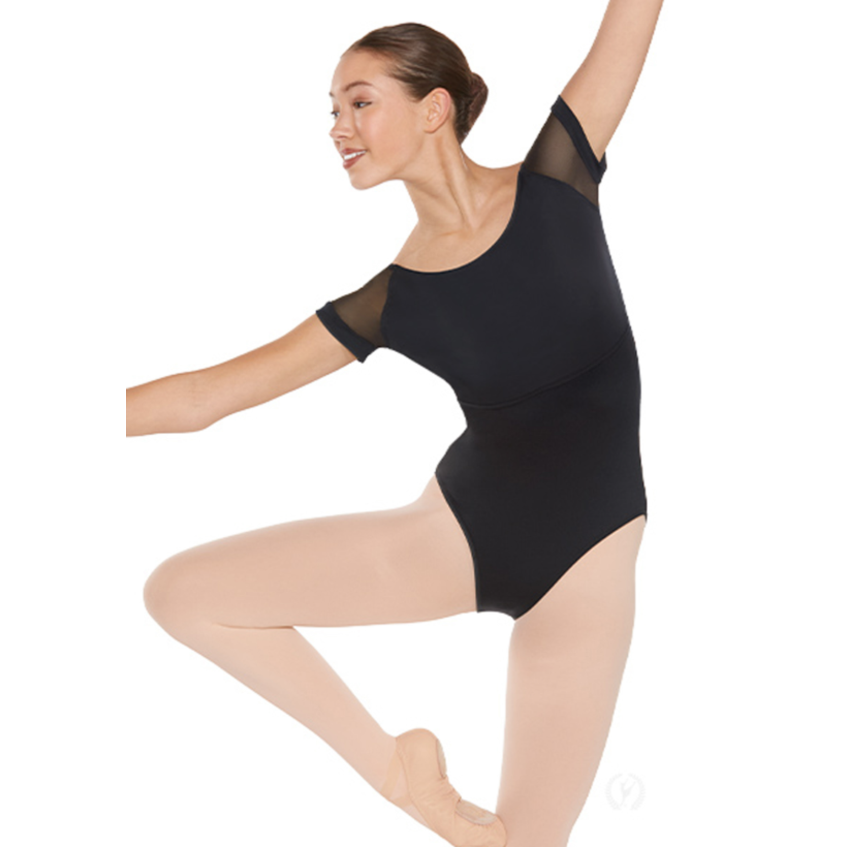 Eurotard 41420 Adult Silhouette Mesh Cap Sleeve Leotard