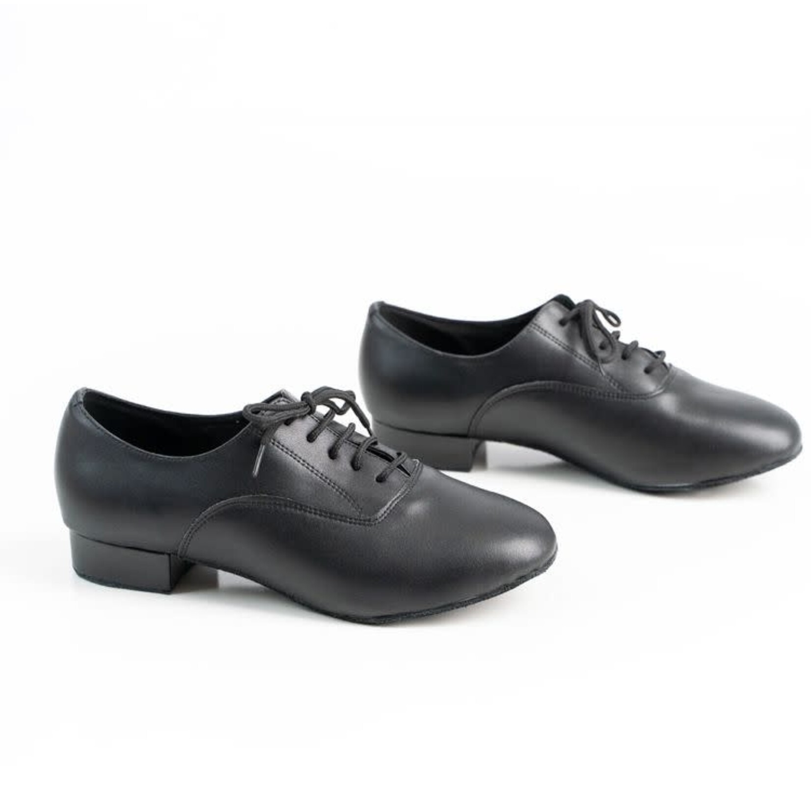 MyZiji MyZiji Alberto Classic Men's Latin Black Leather Dance Shoes