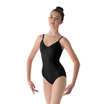 Mirella M207LD Adult V Front Seamed Camisole Leotard
