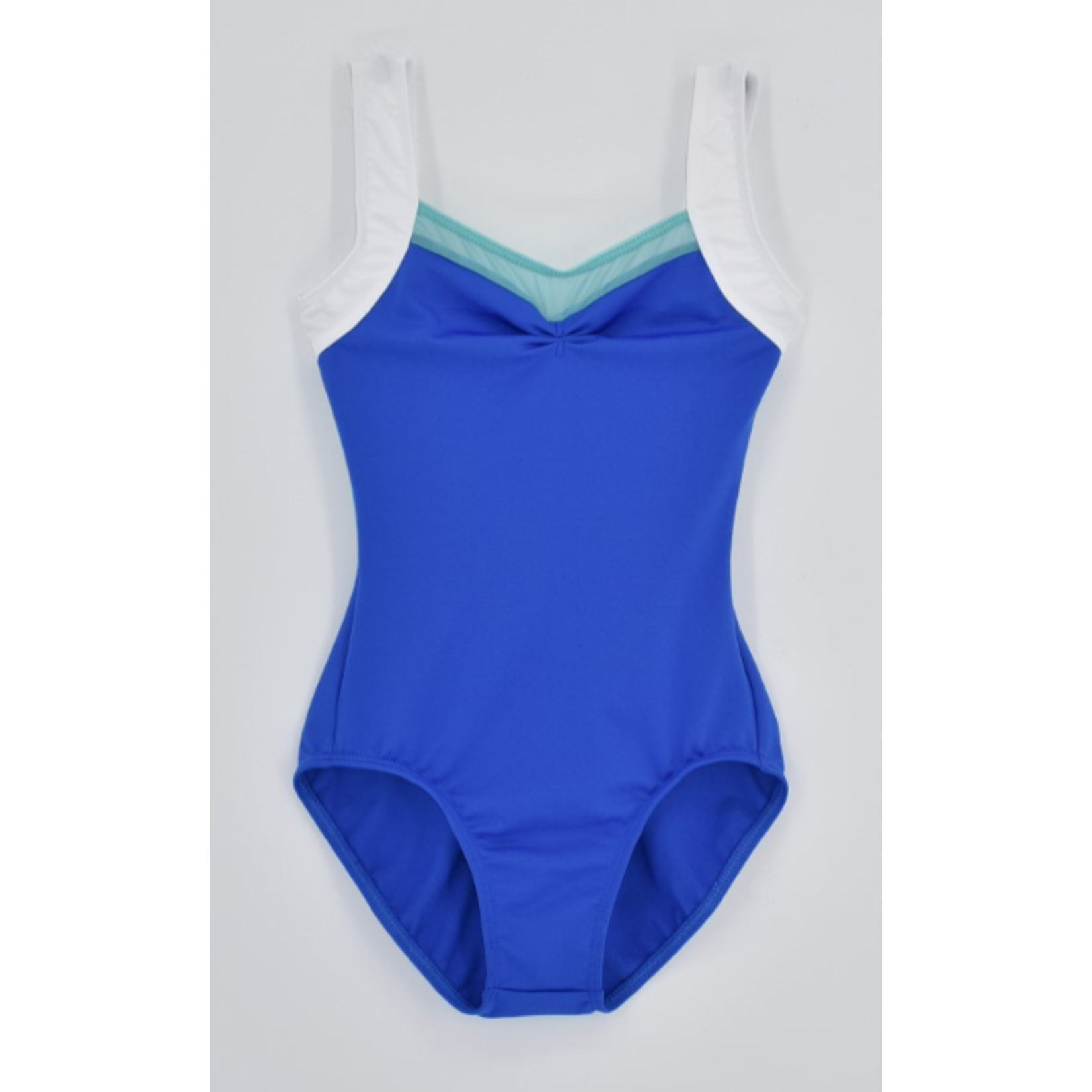 AK Dancewear 2108 Adult Chrissy in Motley Pinchfront Tank Leotard
