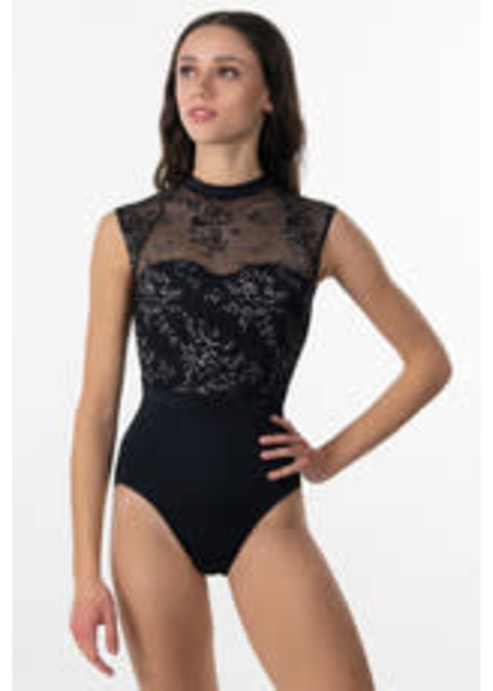 Suffolk Pointe Company Suffolk 2409A Ladies Antoinette Cap Sleeve Leotard