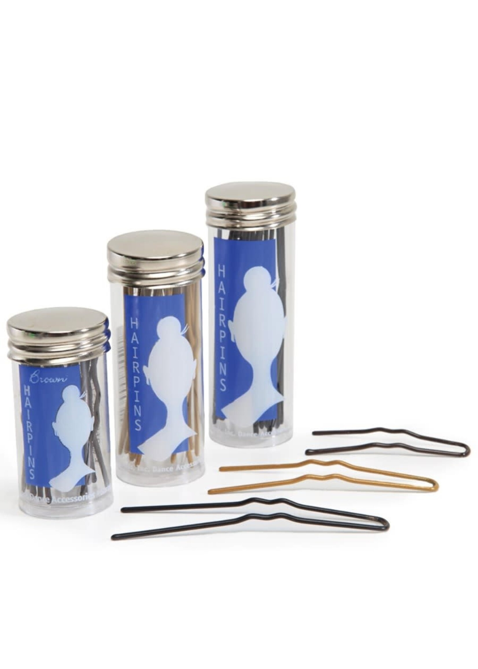 Capezio Capezio BH442 3" Hairpins Black