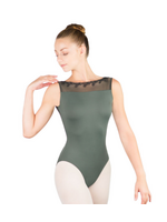 Ballet Rosa Ballet Rosa Novella V-Back Mesh Tank Leotard
