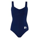 Movin' Easy Dancewear Energetiks CL48 Cleo Girls Broad Cami Princess Cut Leotard (DI Logo) Navy