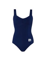 Energetiks Energetiks AL48 Cleo Adult Broad Cami Princess Cut Leotard (DI Logo) Navy