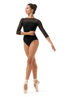 Mirella Mirella M1022LM Adult Strap Back 3/4 Sleeve Leotard