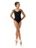 Mirella Mirella M5101LM Adult Printed Cap Sleeve Leotard