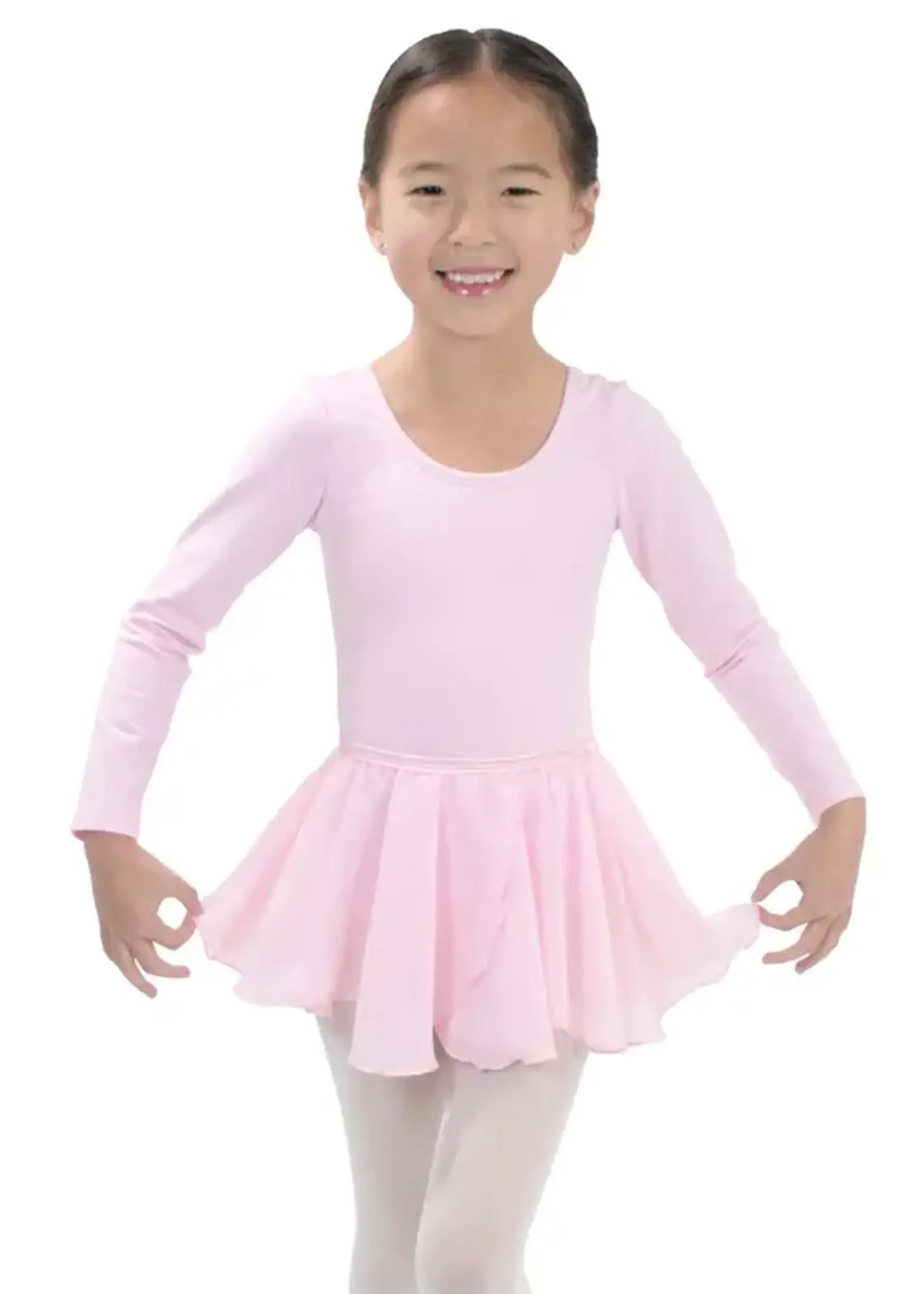 Basic Moves Basic Moves BM2192G Kids 1/2 Fold Elastic Waist Skirt