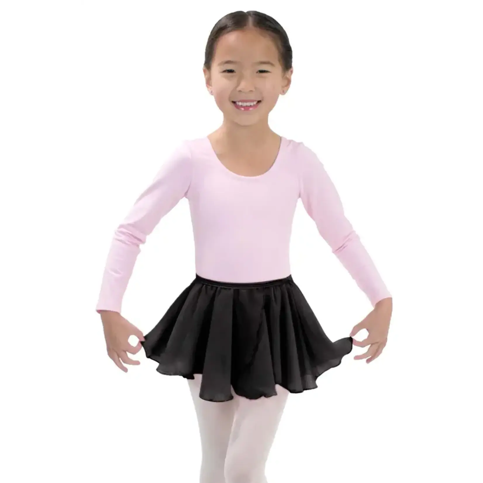 Basic Moves BM2192G Kids 1/2 Fold Elastic Waist Skirt