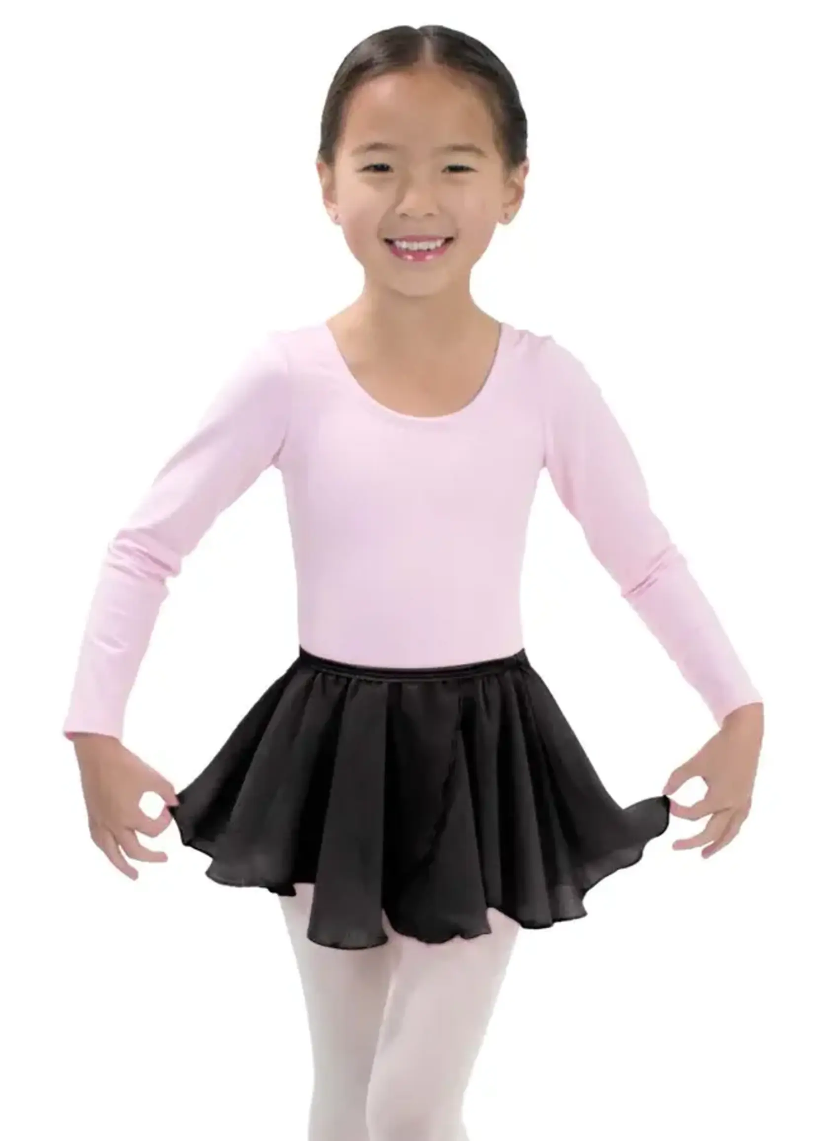Basic Moves Basic Moves BM2192G Kids 1/2 Fold Elastic Waist Skirt