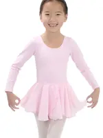 Basic Moves Basic Moves BM2192GIE Kids Heart 1/2 Fold Elastic Waist Skirt