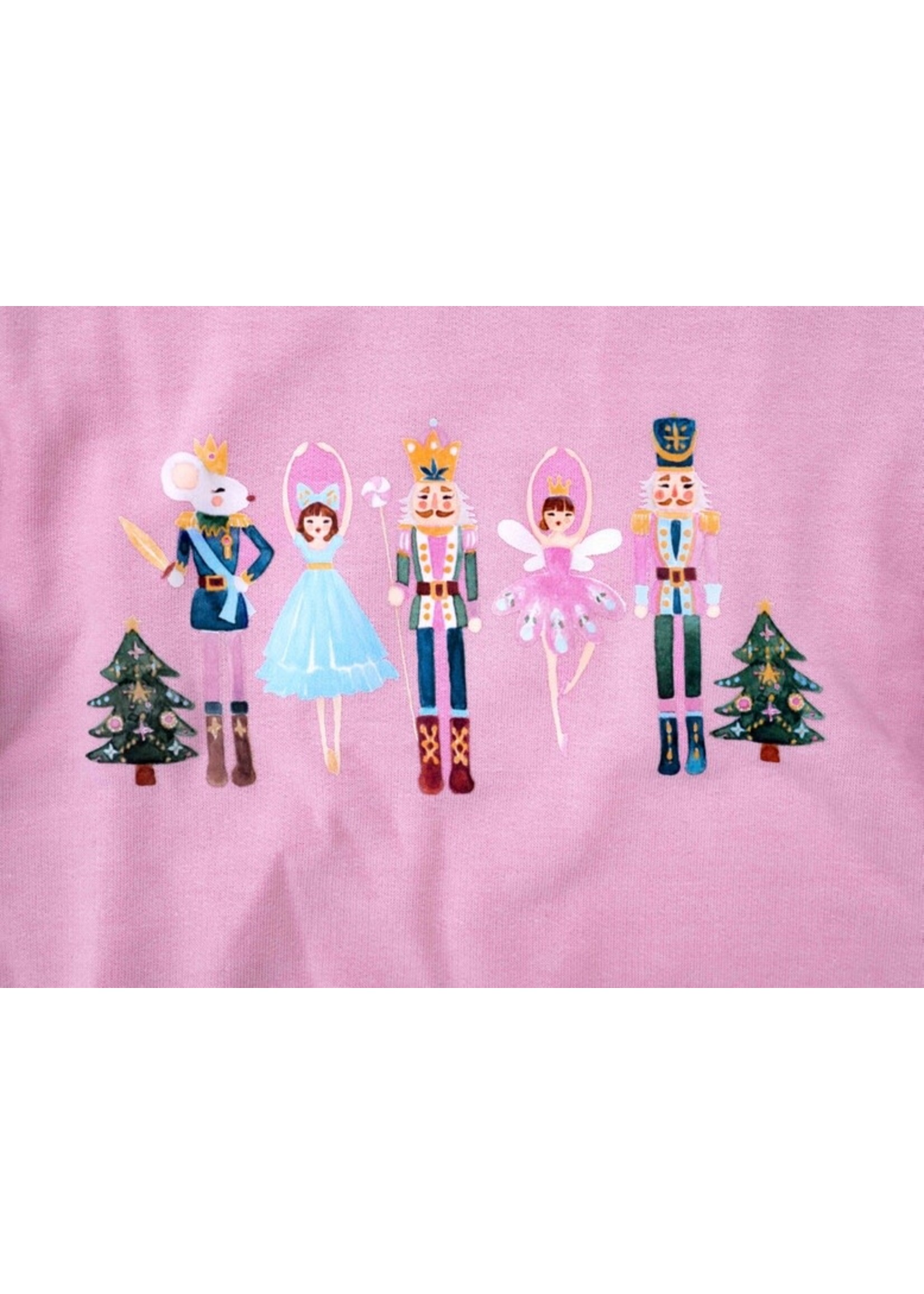 Sweet Miracles H+M Sweet Miracles H+M Girls Whimsical Nutcracker Sweatshirt