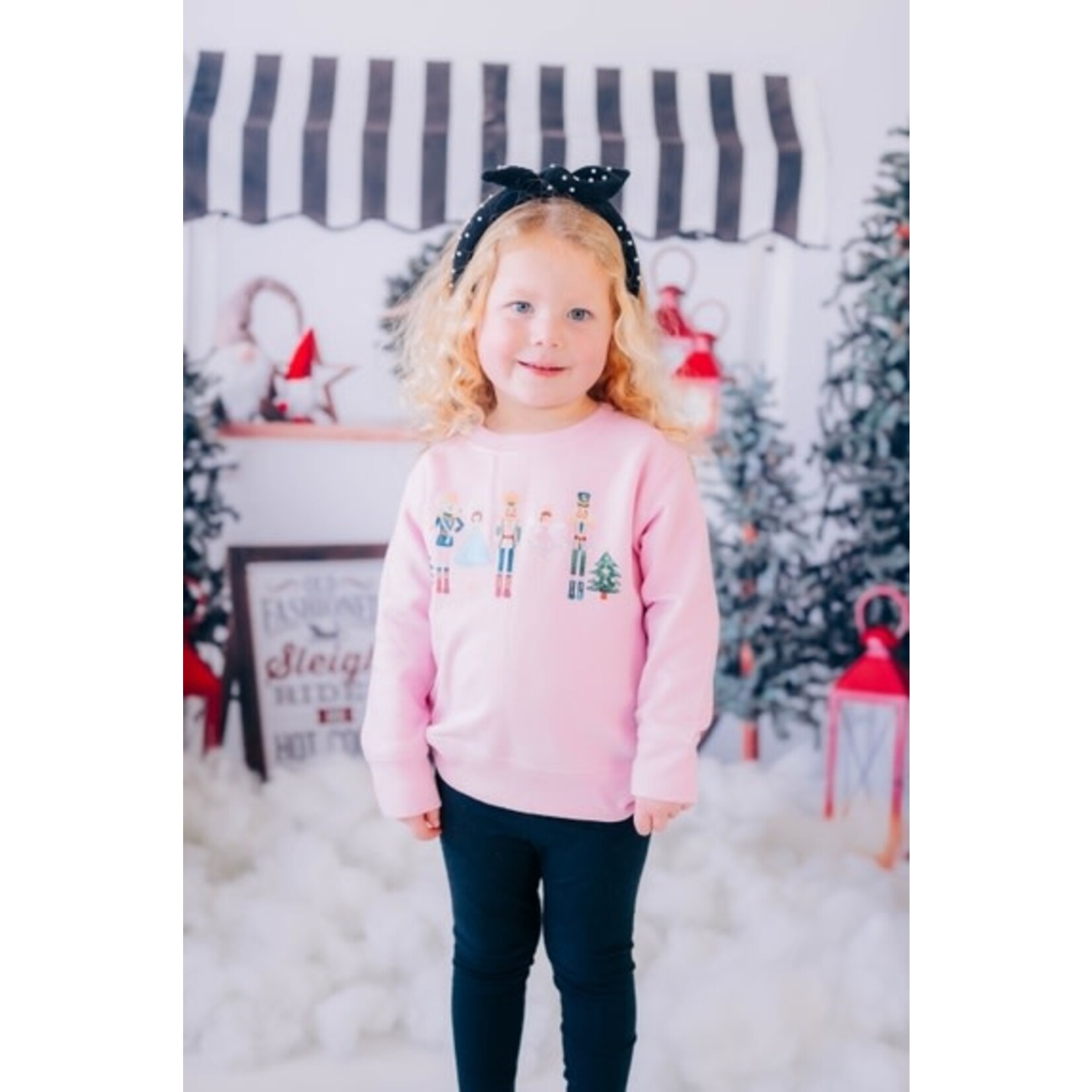 Sweet Miracles H+M Girls Whimsical Nutcracker Sweatshirt