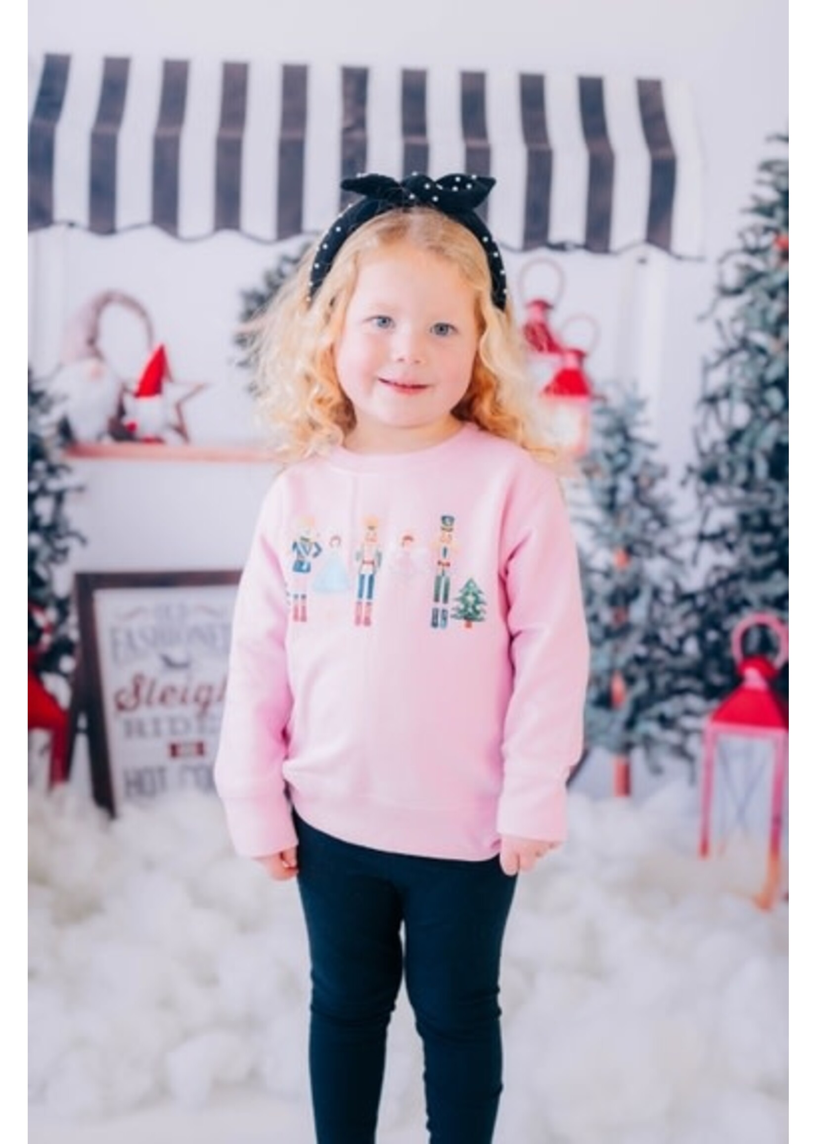 Sweet Miracles H+M Sweet Miracles H+M Girls Whimsical Nutcracker Sweatshirt