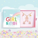 Girl Nation Girl Nation  Charming Whimsy Necklace & Earring Gift Set