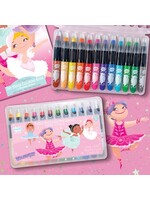 The Piggy Story The Piggy Story  Glitter Doodle Gel Crayons