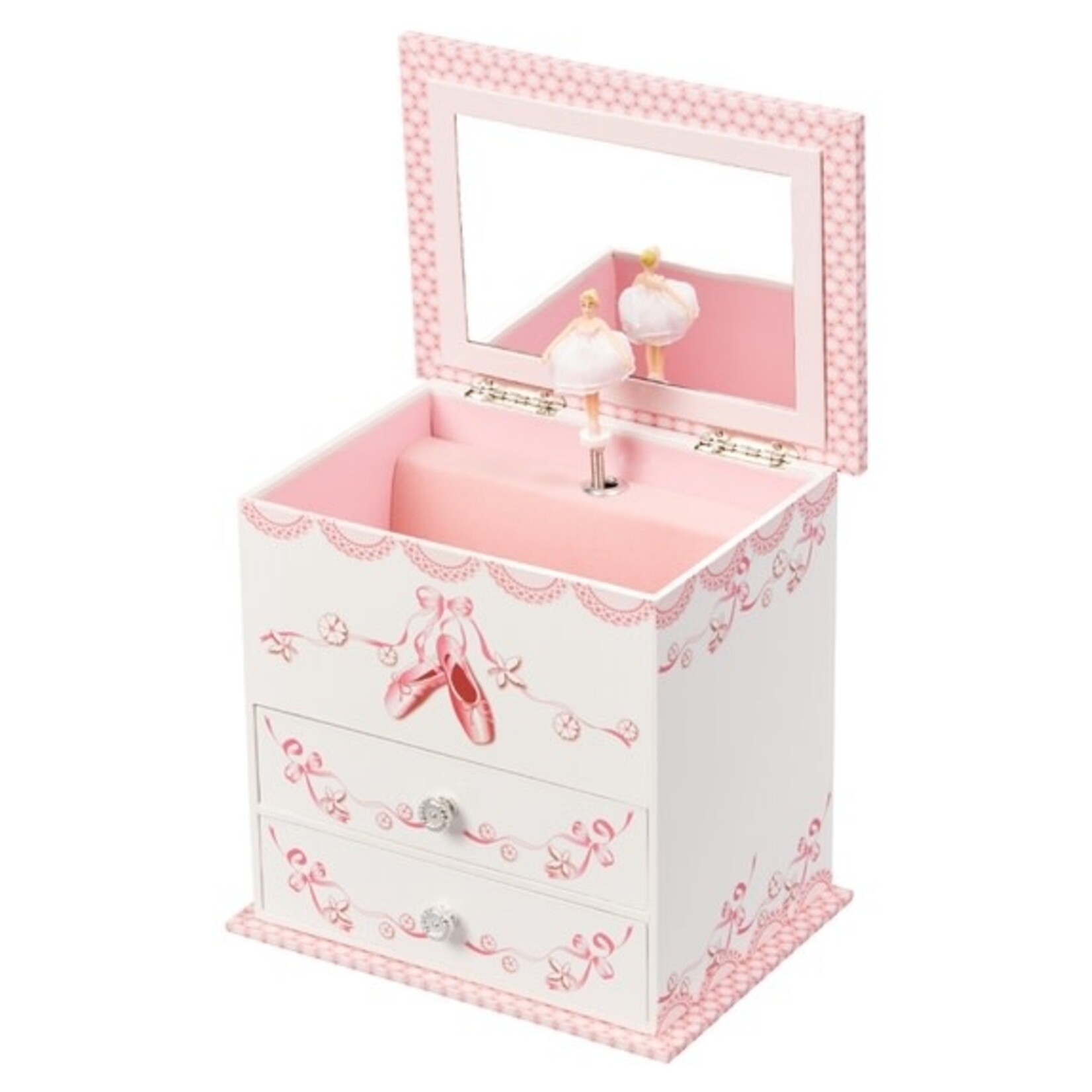 Mele and Co Angel Girls Ballerina Music Jewelry Box Waltz of the Flowers