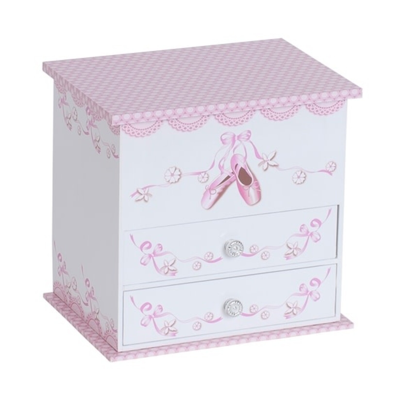 Mele and Co Mele and Co Angel Girls Ballerina Music Jewelry Box Waltz of the Flowers