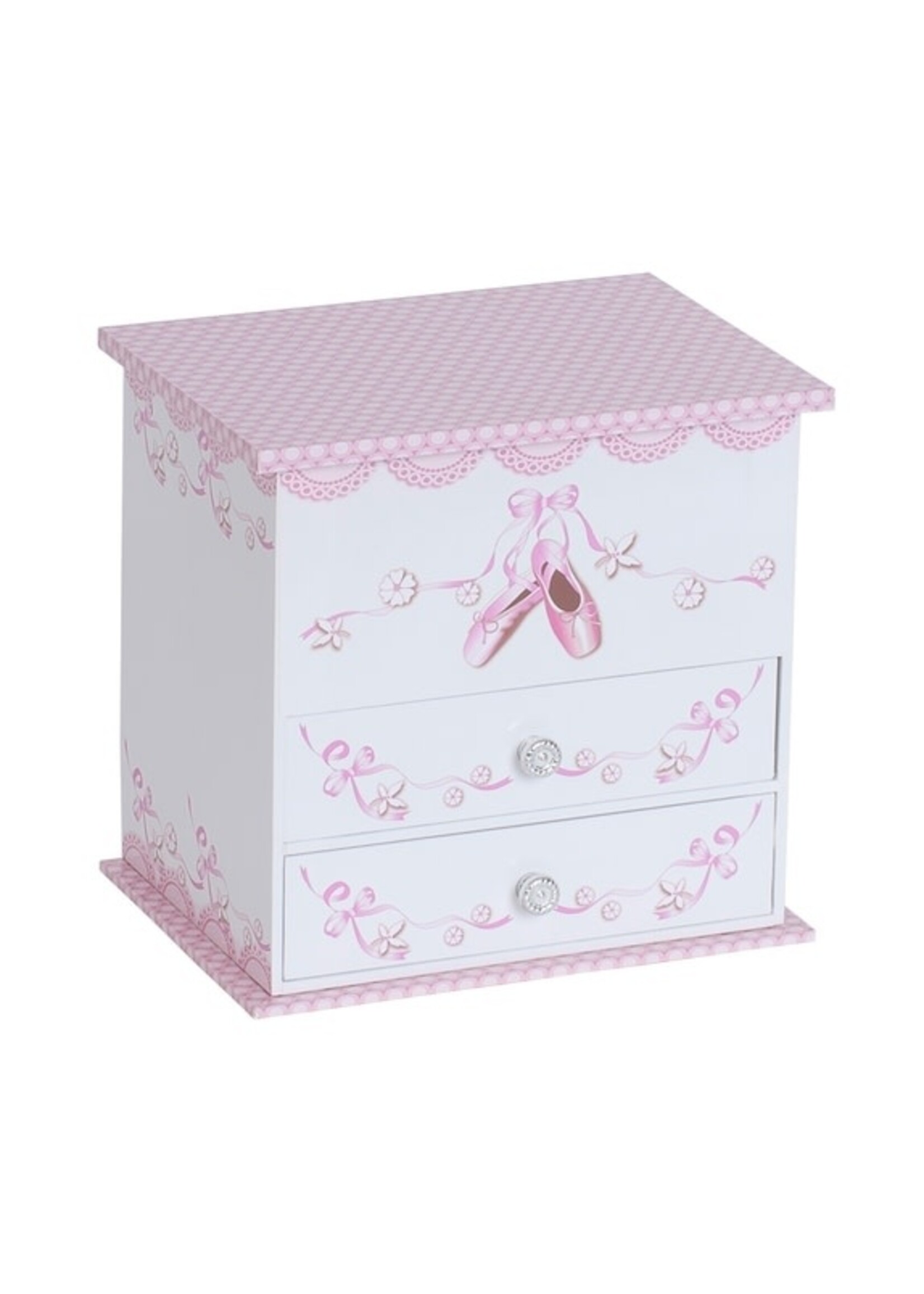 Mele and Co Mele and Co Angel Girls Ballerina Music Jewelry Box Waltz of the Flowers