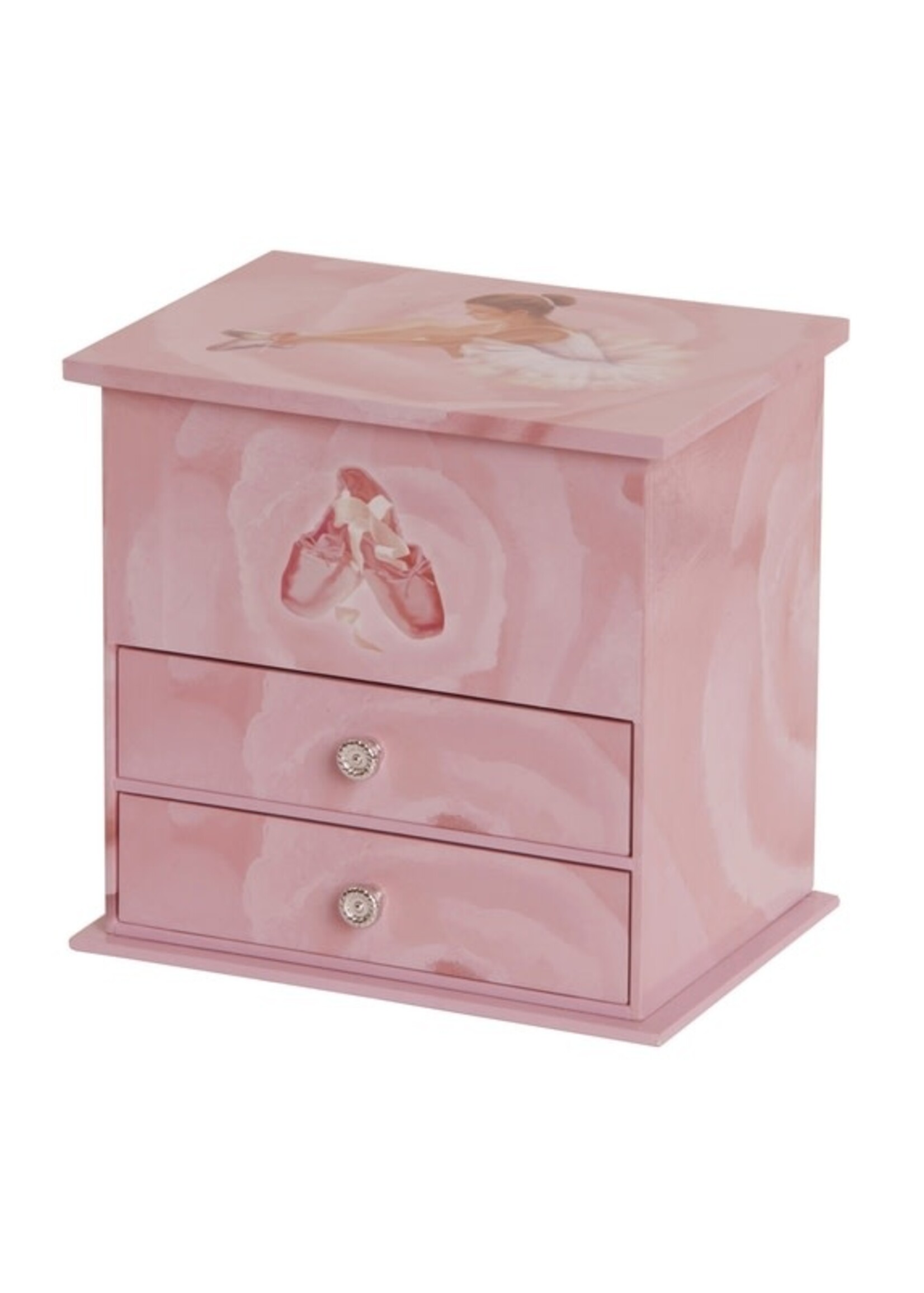 Mele and Co Mele and Co Casey Musical Ballerina Jewelry Box Waltz Flowers