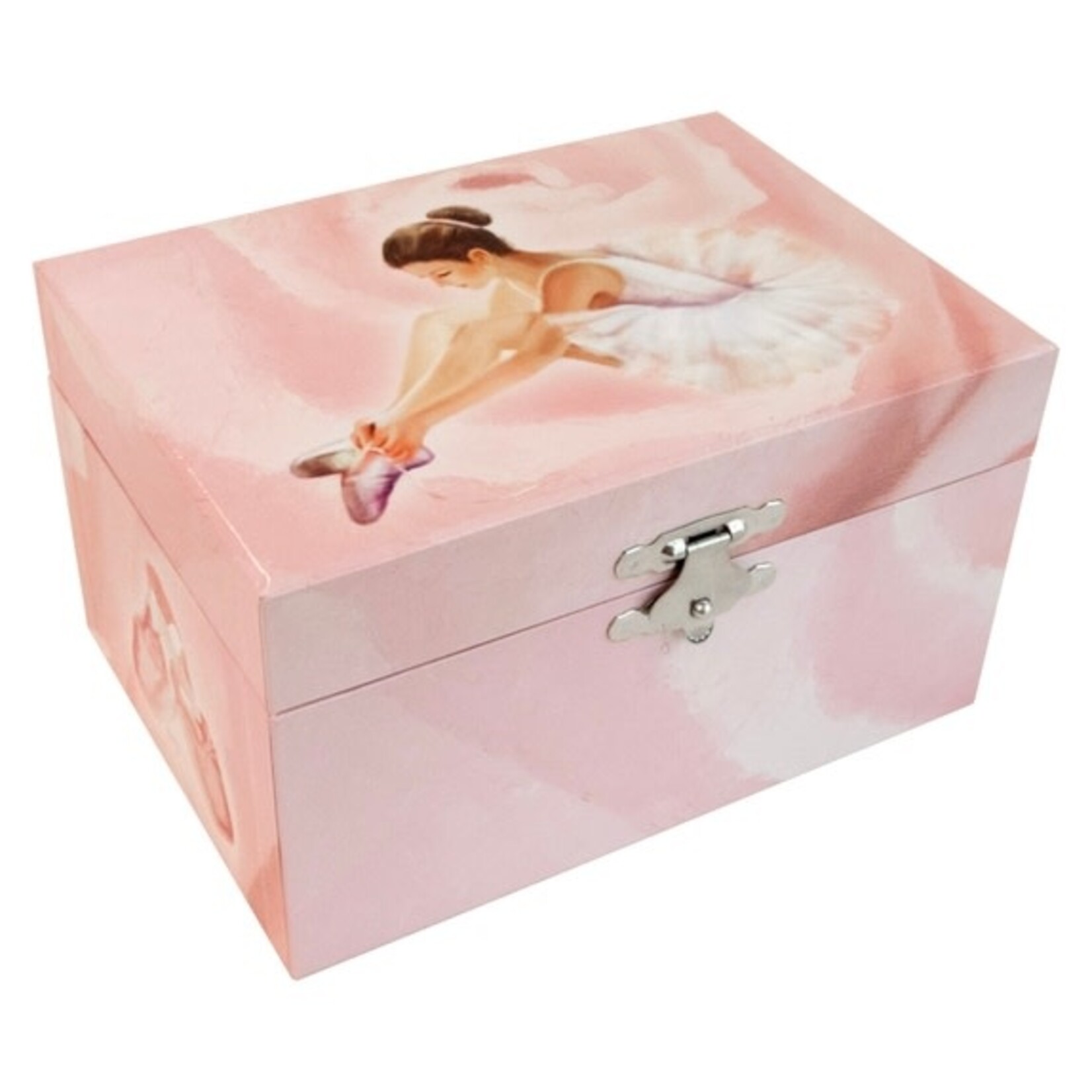 Mele and Co Mele and Co Casey Musical Ballerina Jewelry Box Waltz Flowers