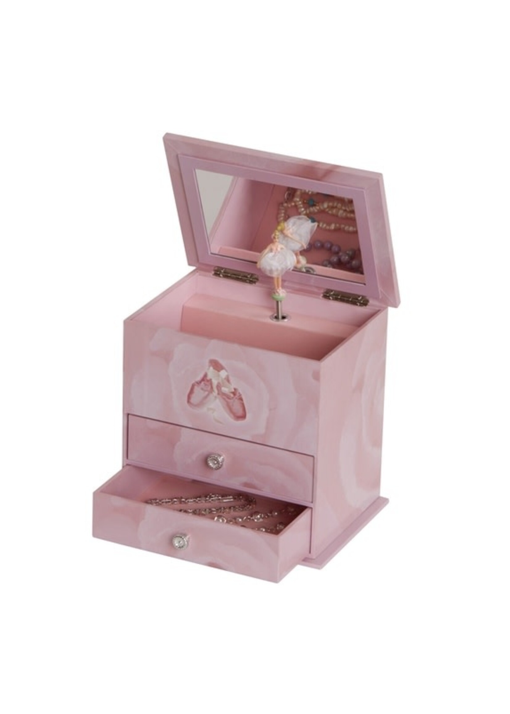 Mele and Co Mele and Co Casey Musical Ballerina Jewelry Box Waltz Flowers
