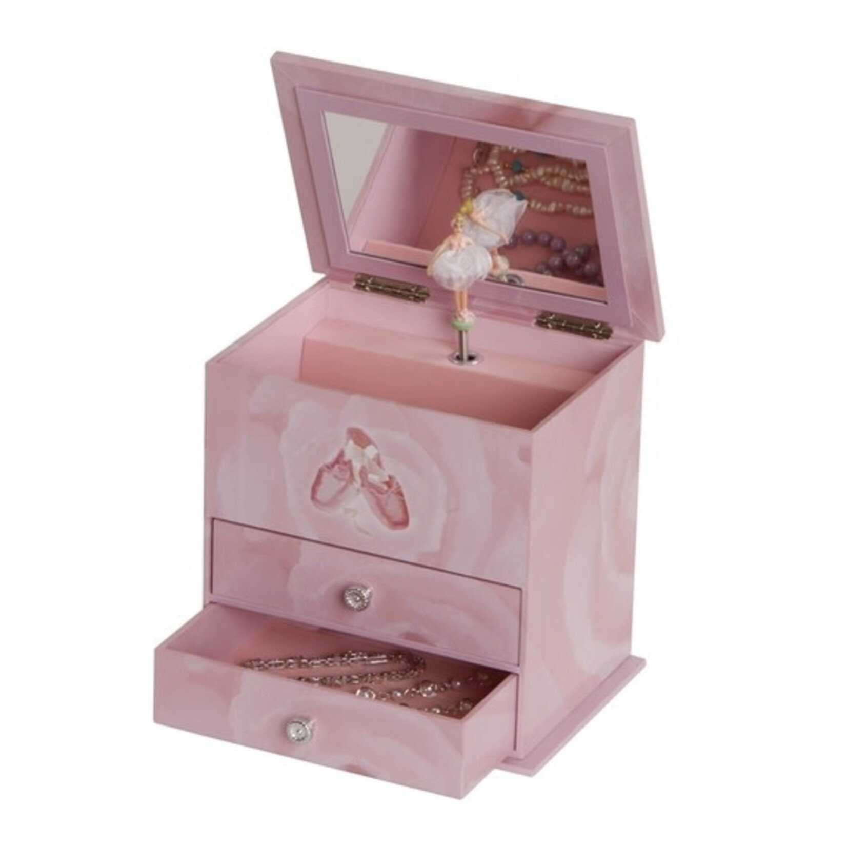 Mele and Co Casey Musical Ballerina Jewelry Box Waltz Flowers