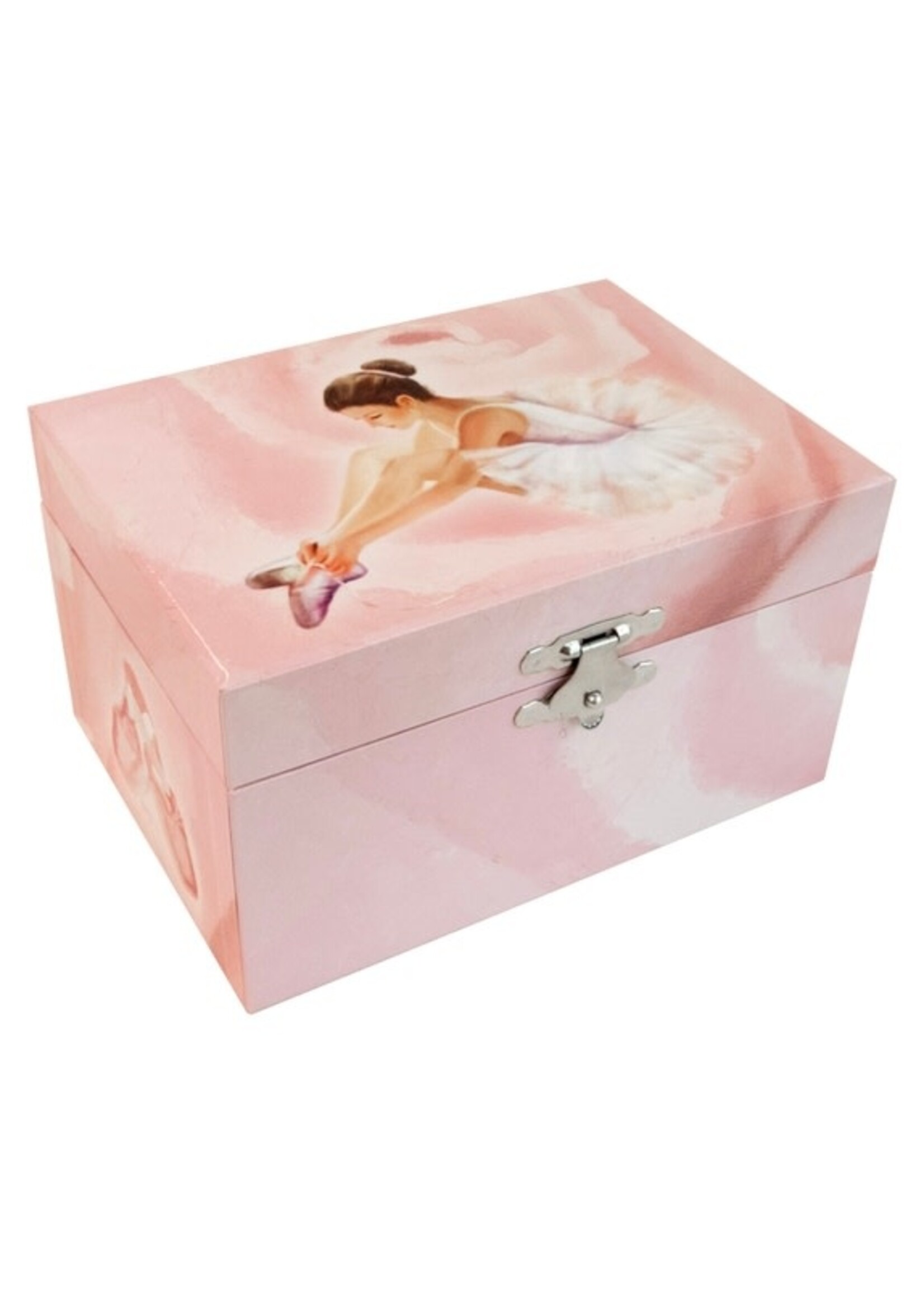 Mele and Co Mele and Co Casey Musical Ballerina Jewelry Box Waltz Flowers