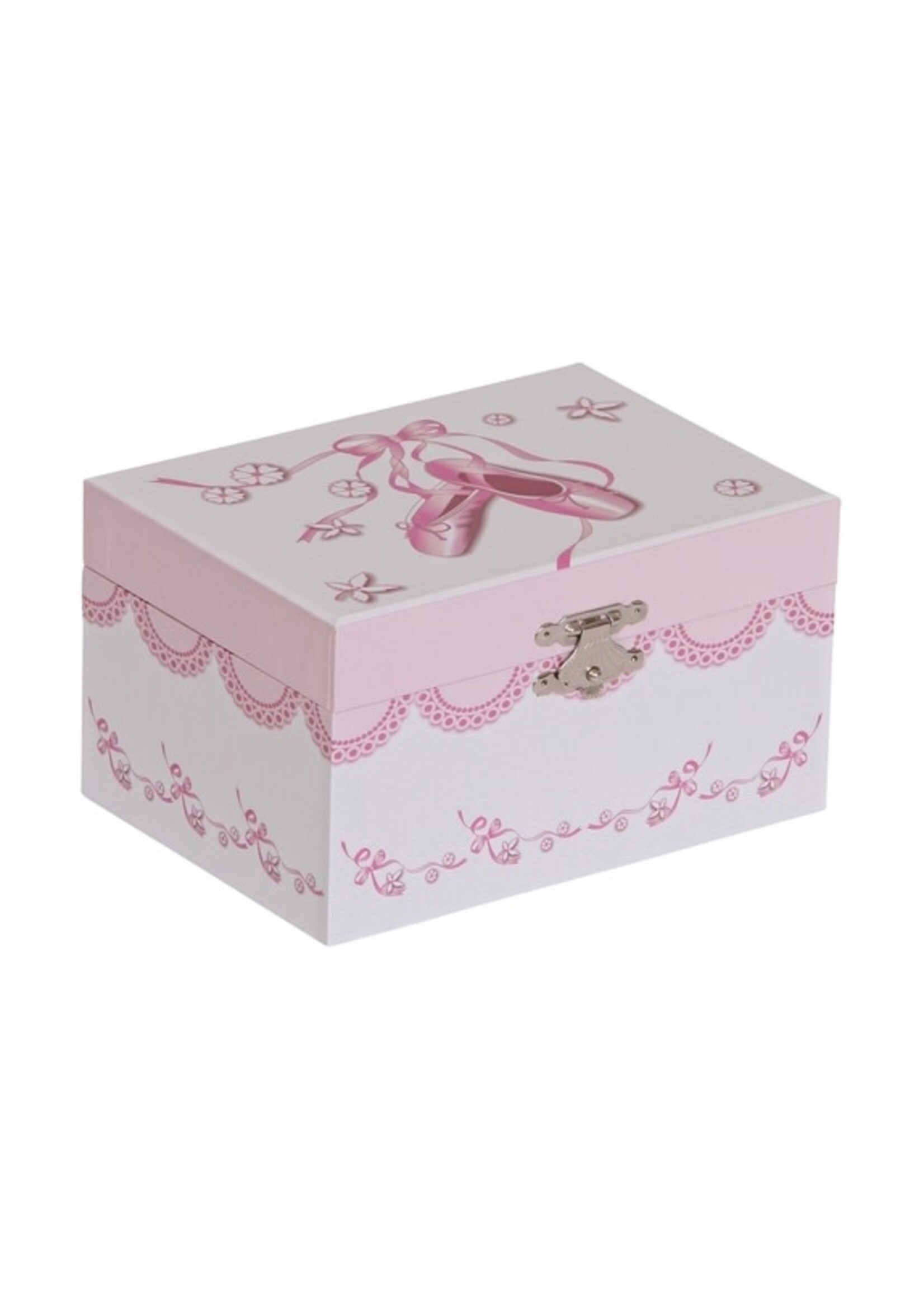 Mele and Co Mele and Co Clarice Musical Ballerina Jewelry Box Waltz Flowers