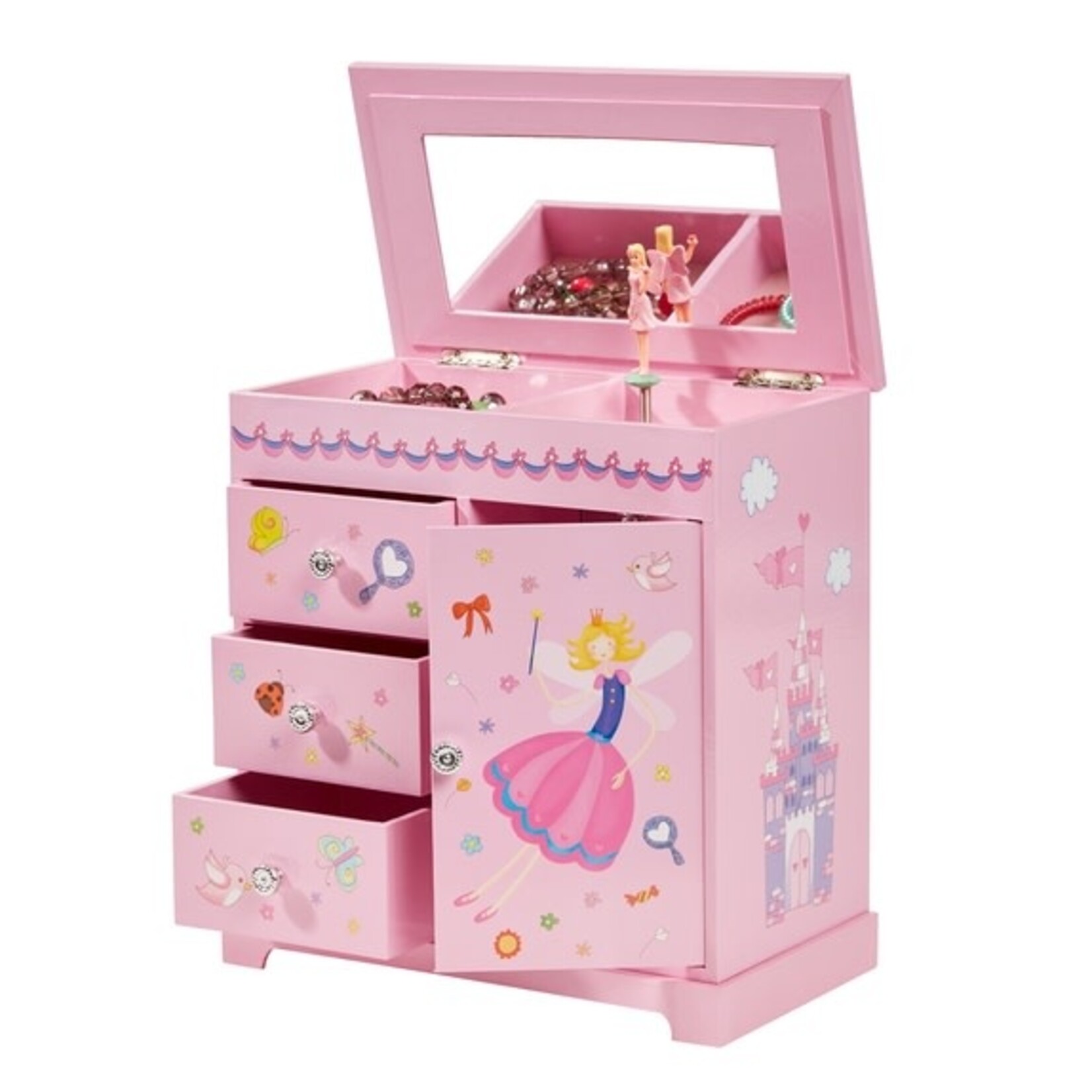 Mele and Co Krista Musical Fairy Jewelry Box Waltz Flowers