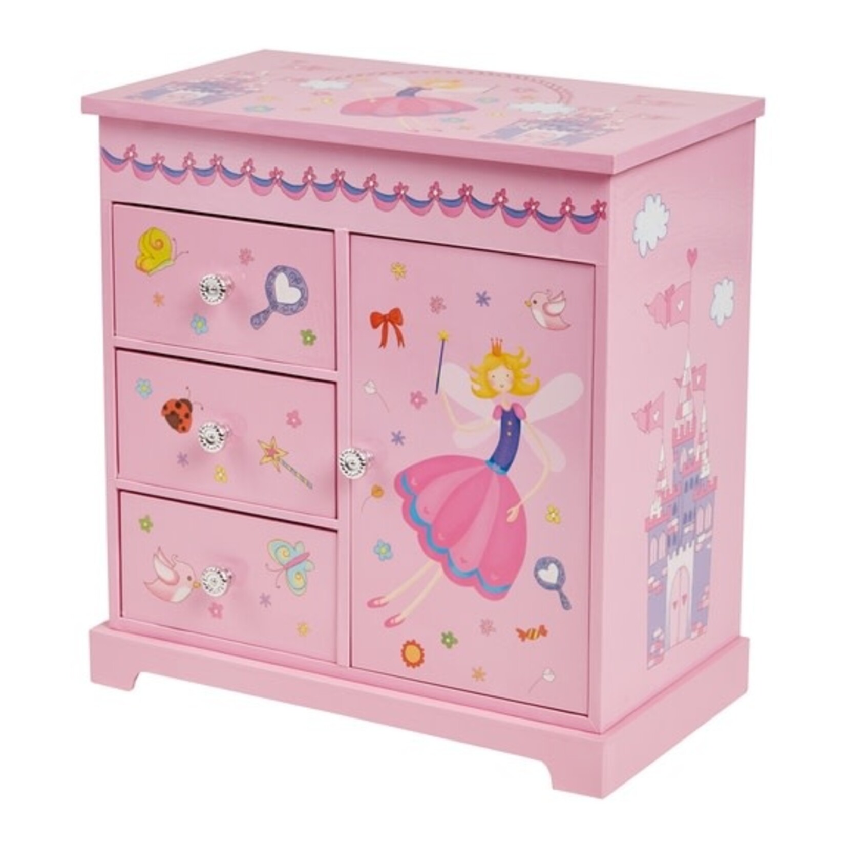 Mele and Co Krista Musical Fairy Jewelry Box Waltz Flowers