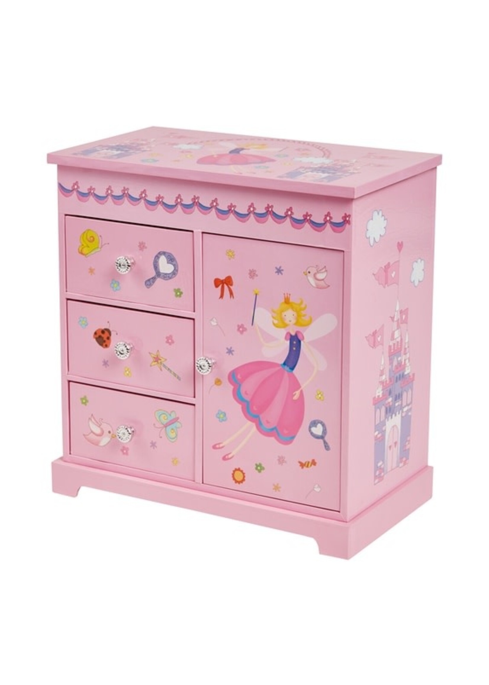 Mele and Co Mele and Co Krista Musical Fairy Jewelry Box Waltz Flowers
