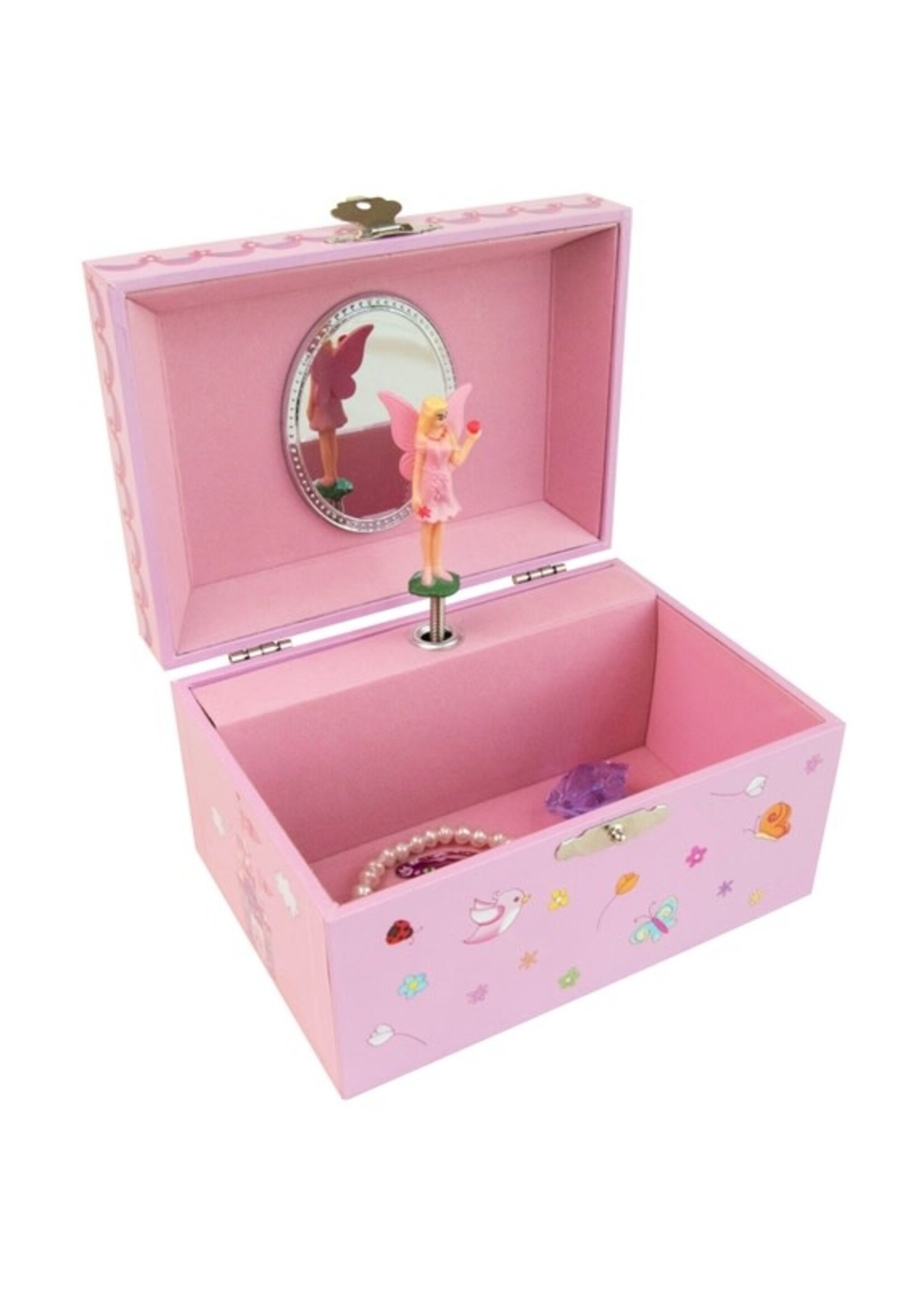 Mele and Co Mele and Co Krista Musical Fairy Jewelry Box Waltz Flowers