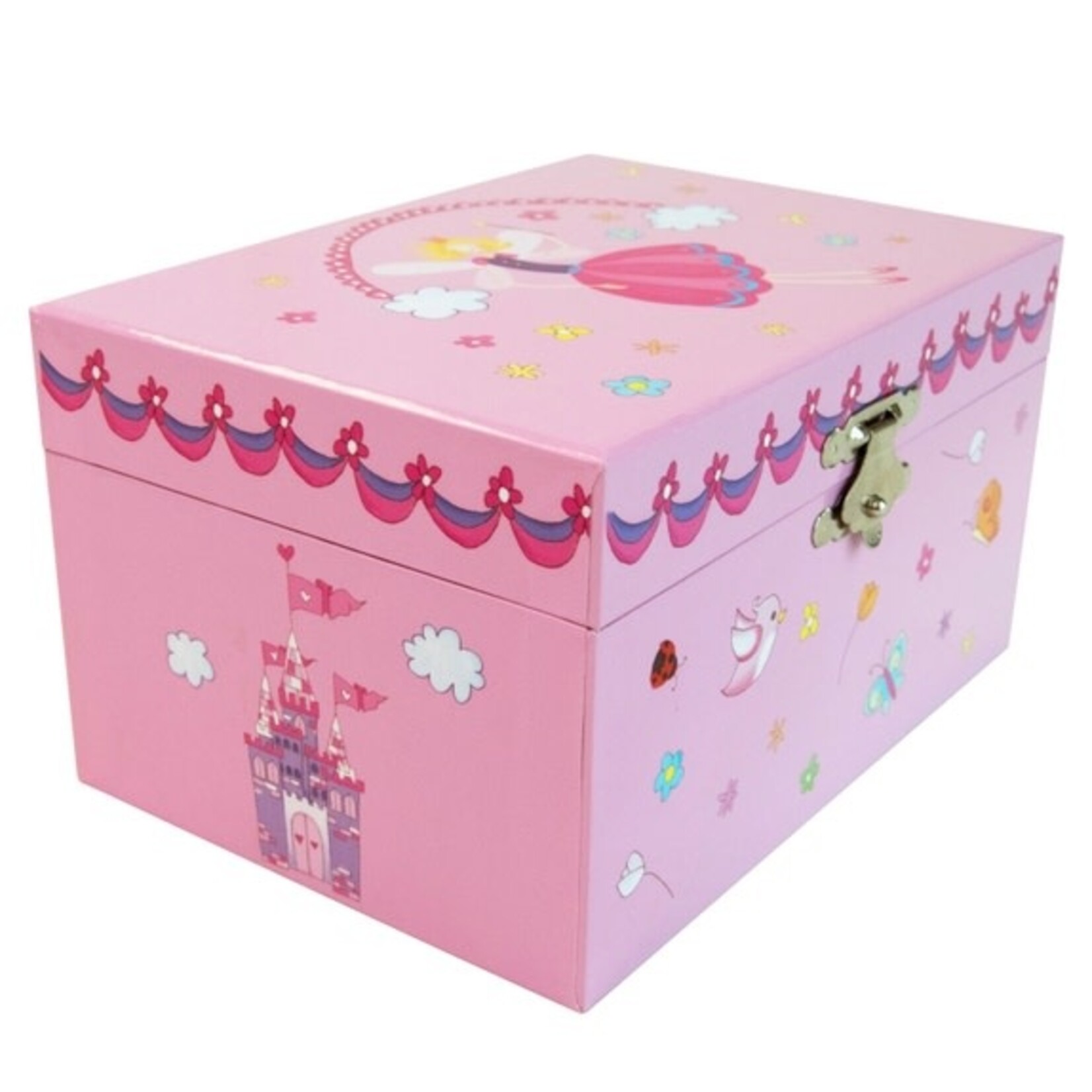 Mele and Co Mele and Co Krista Musical Fairy Jewelry Box Waltz Flowers