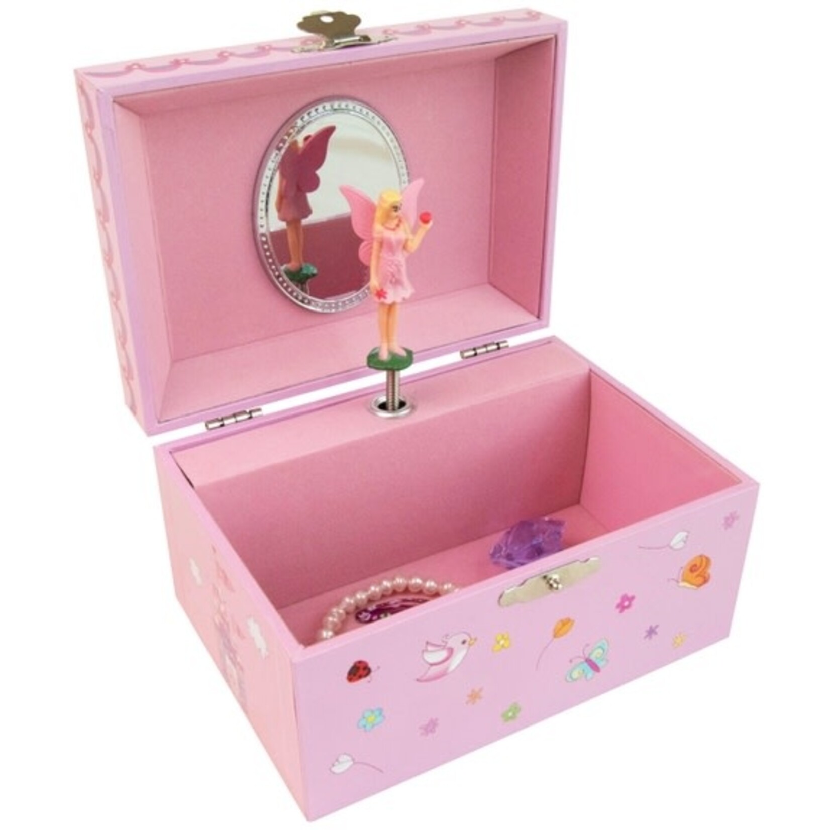 Mele and Co Mele and Co Krista Musical Fairy Jewelry Box Waltz Flowers