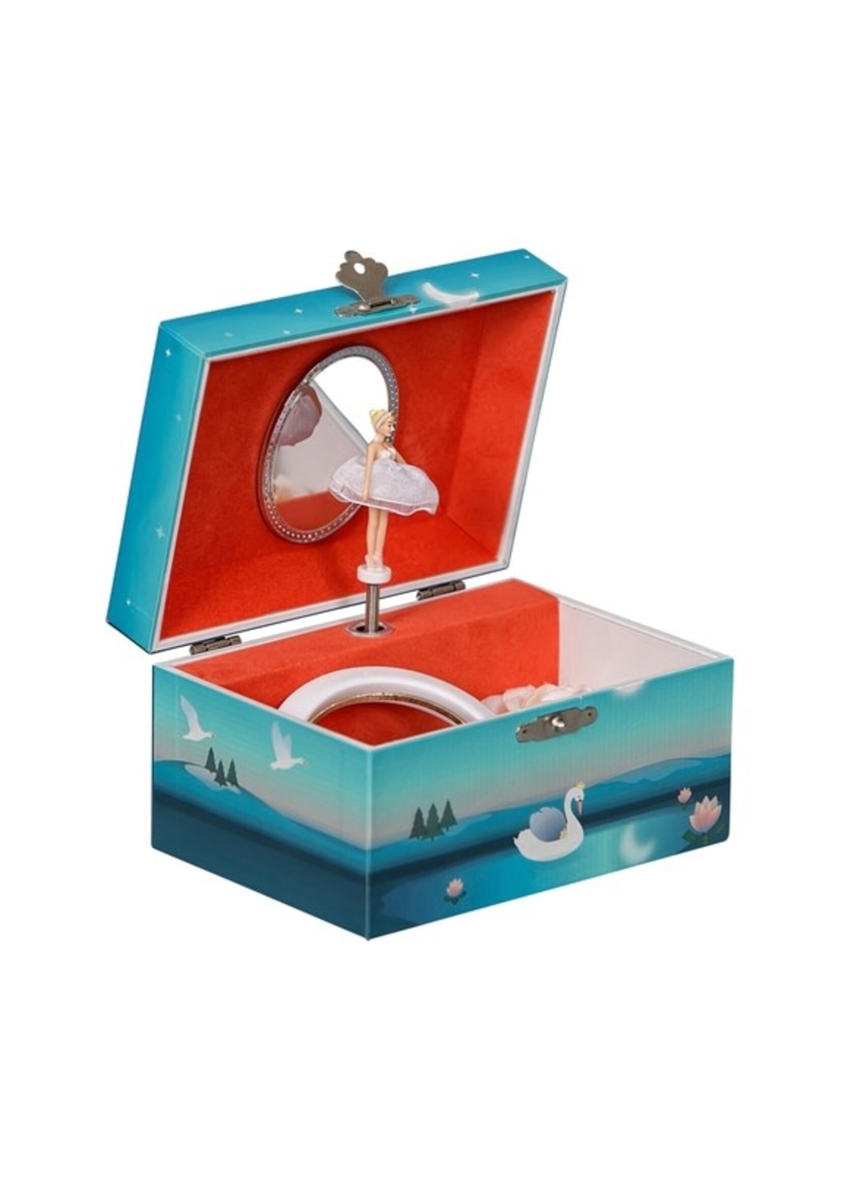 Mele and Co Mele and Co Marlo Musical Ballerina Jewelry Box Magic Flute