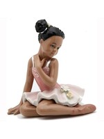 Nutcracker Ballet Gifts Nutcracker Ballet Gifts Porcelain African American Ballerina Pink