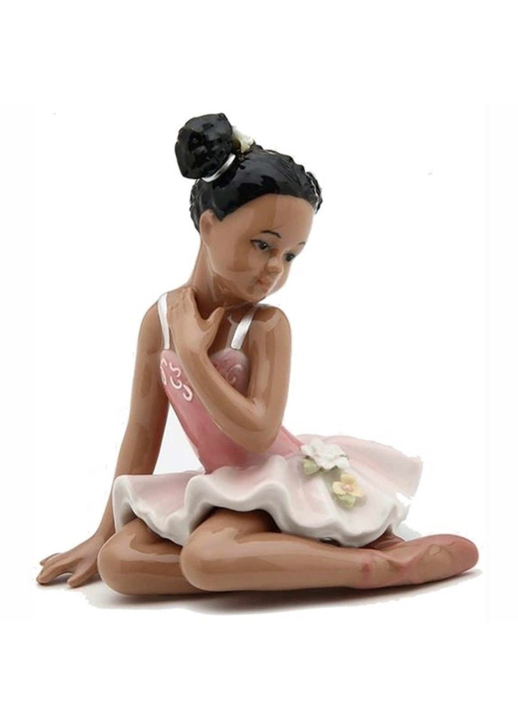 Nutcracker Ballet Gifts Nutcracker Ballet Gifts Porcelain African American Ballerina Pink